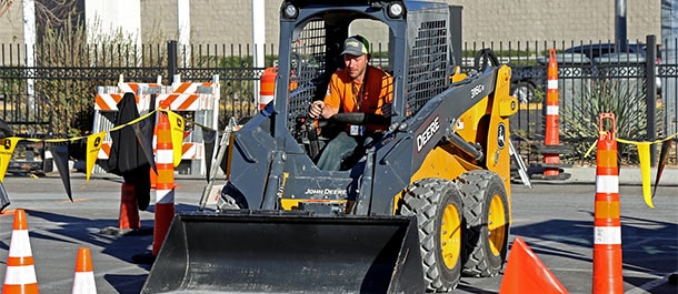skid steer operator content images